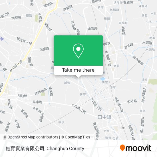 鎧育實業有限公司地圖