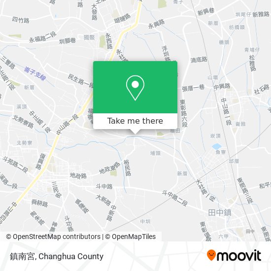 鎮南宮 map