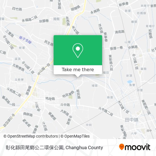 彰化縣田尾鄉公二環保公園 map