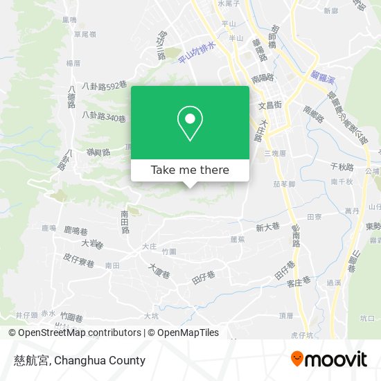 慈航宮 map