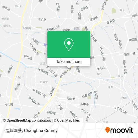 進興園藝 map