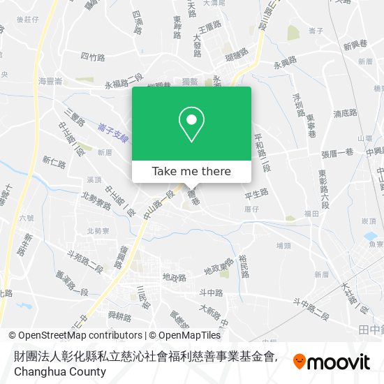 財團法人彰化縣私立慈沁社會福利慈善事業基金會 map