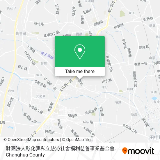 財團法人彰化縣私立慈沁社會福利慈善事業基金會 map