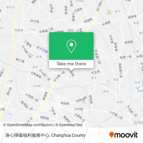 身心障礙福利服務中心 map