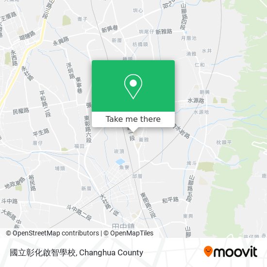 國立彰化啟智學校 map