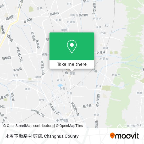 永春不動產-社頭店 map