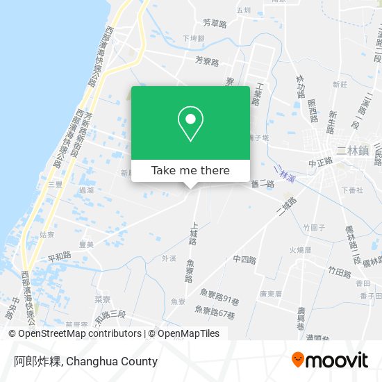 阿郎炸粿 map