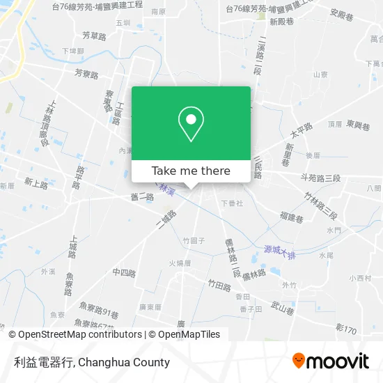 利益電器行 map
