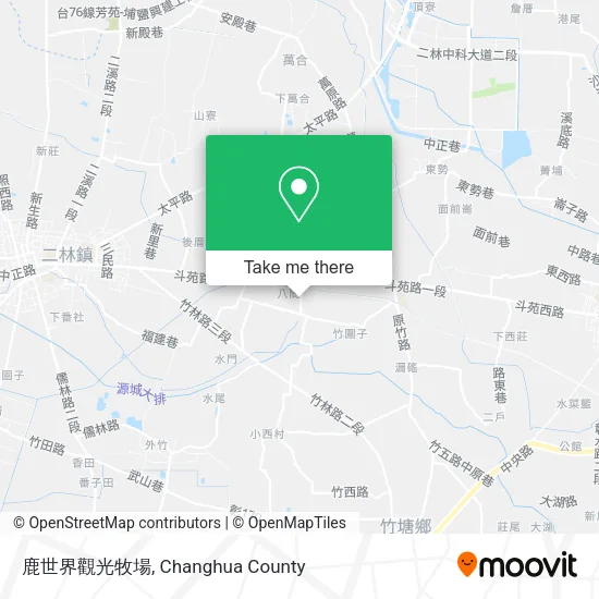 鹿世界觀光牧場 map