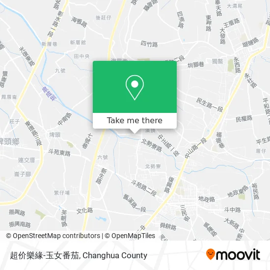 超价樂緣-玉女番茄地圖