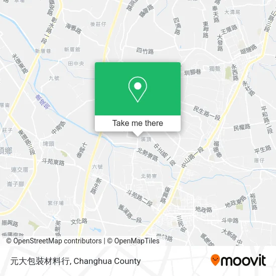 元大包裝材料行 map