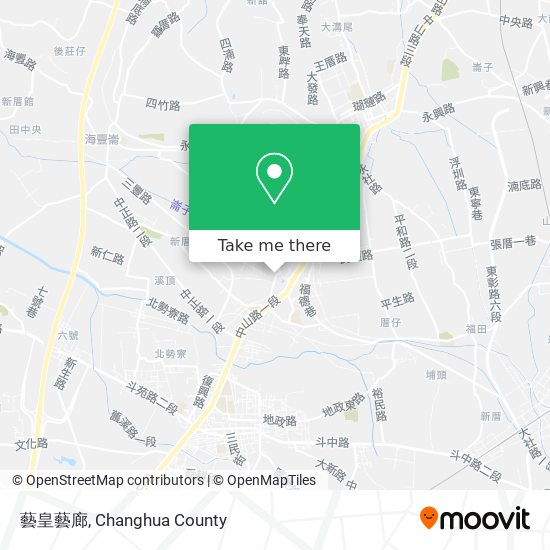 藝皇藝廊地圖