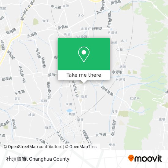 社頭寶雅 map