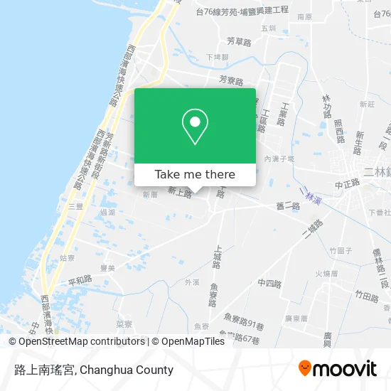 路上南瑤宮 map