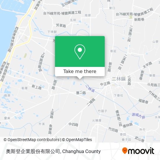 奧斯登企業股份有限公司 map