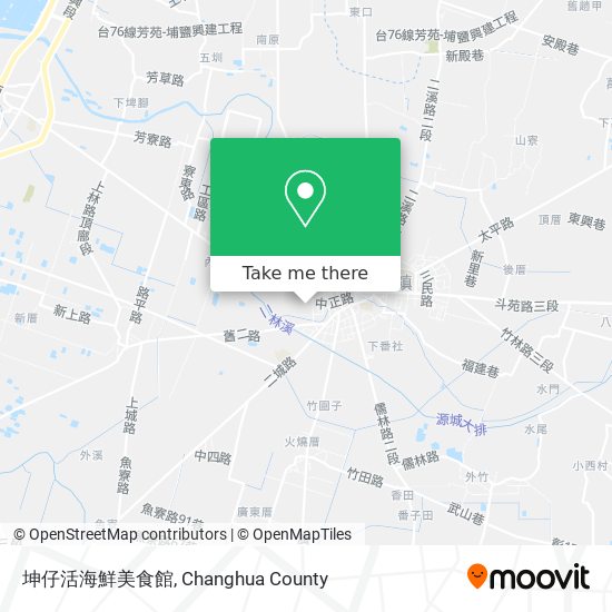 坤仔活海鮮美食館 map