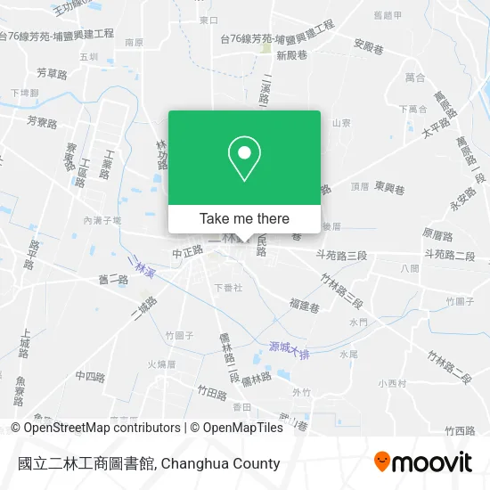 國立二林工商圖書館 map