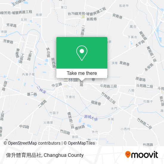 偉升體育用品社 map