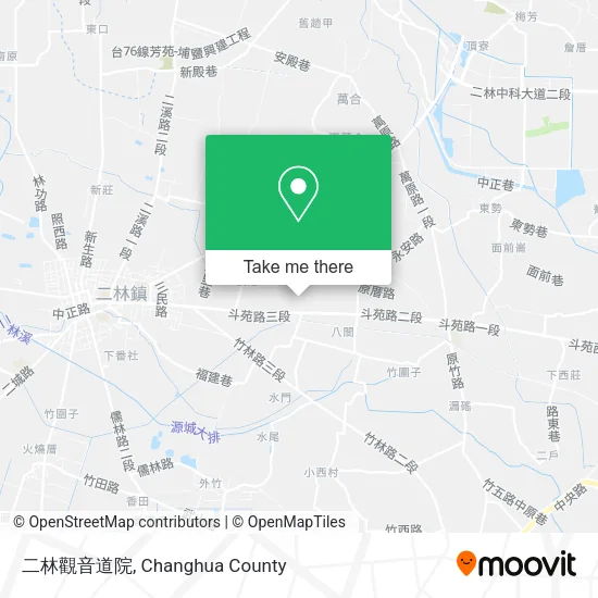 二林觀音道院 map