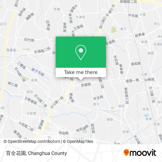 育全花園地圖