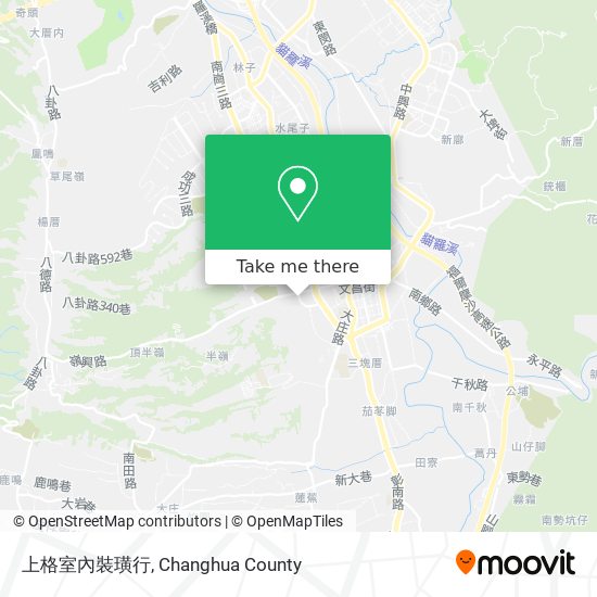 上格室內裝璜行 map