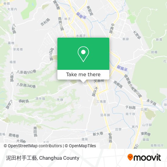 泥田村手工藝 map