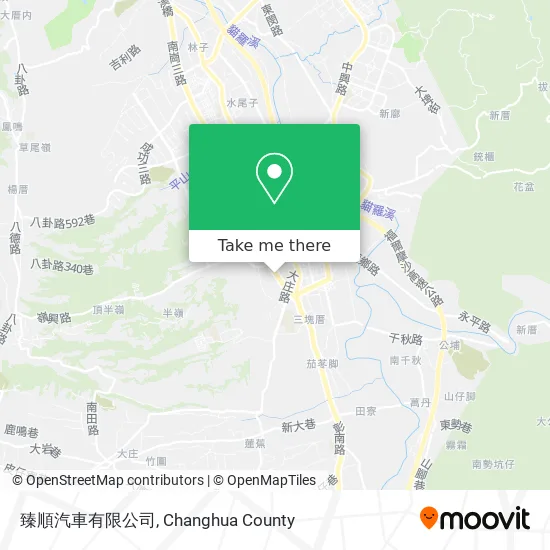 臻順汽車有限公司地圖