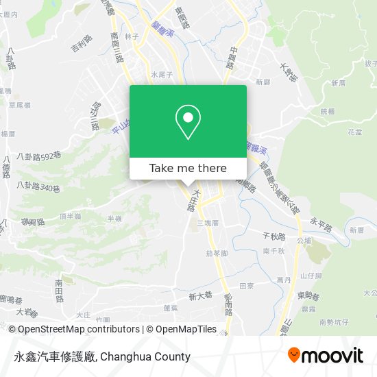 永鑫汽車修護廠 map