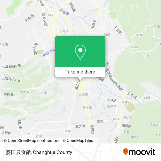麥田晨食館地圖