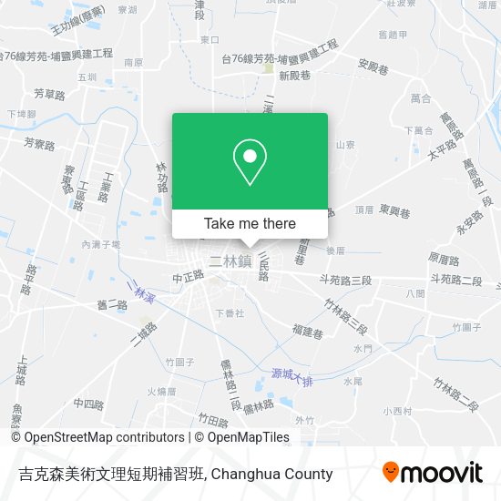 吉克森美術文理短期補習班地圖