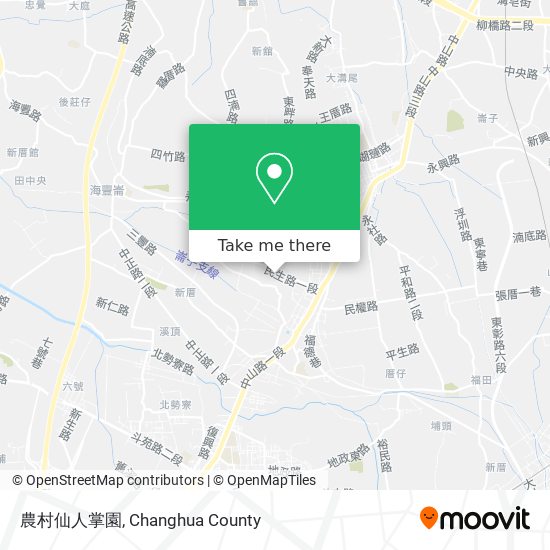 農村仙人掌園地圖