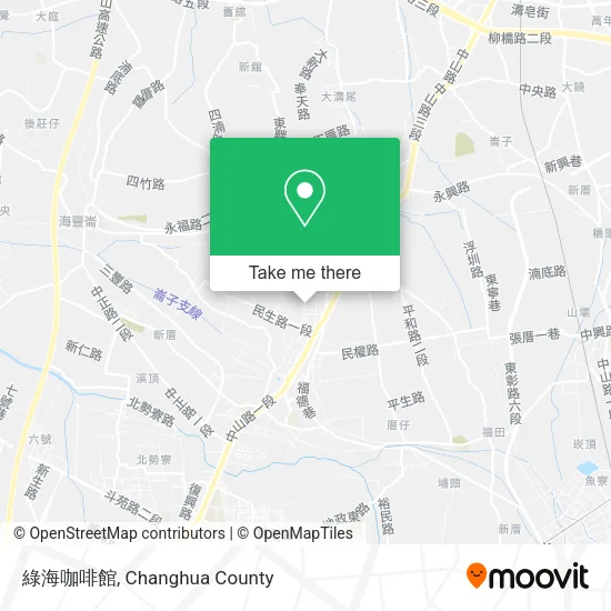 綠海咖啡館地圖