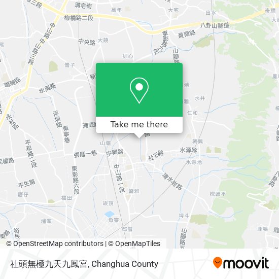 社頭無極九天九鳳宮 map