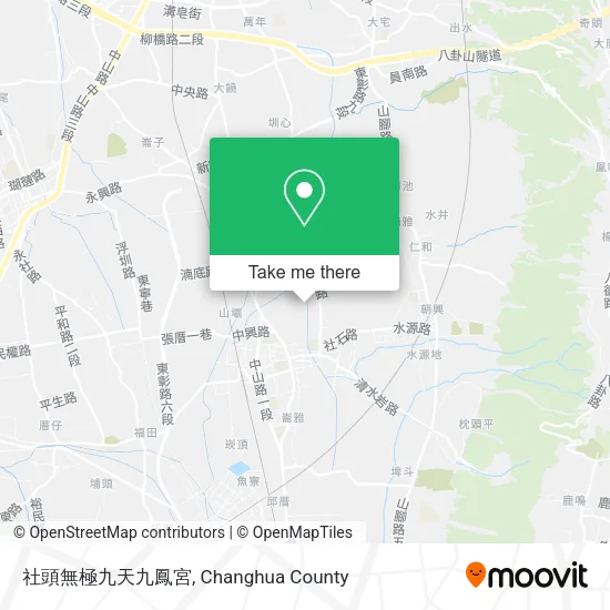 社頭無極九天九鳳宮地圖