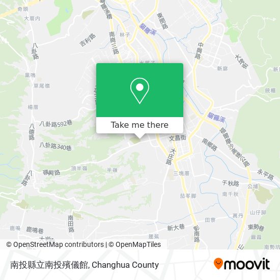 南投縣立南投殯儀館 map
