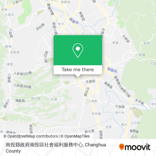 南投縣政府南投區社會福利服務中心 map