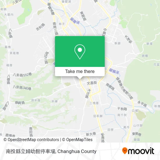 南投縣立婦幼館停車場地圖