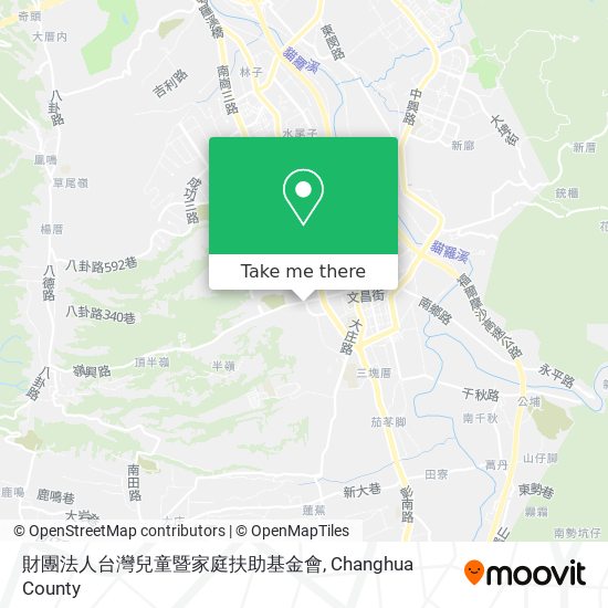 財團法人台灣兒童暨家庭扶助基金會 map