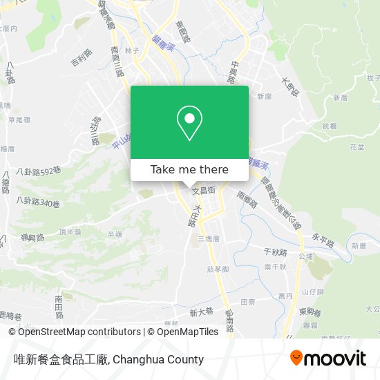 唯新餐盒食品工廠 map