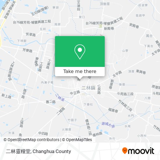 二林靈糧堂地圖