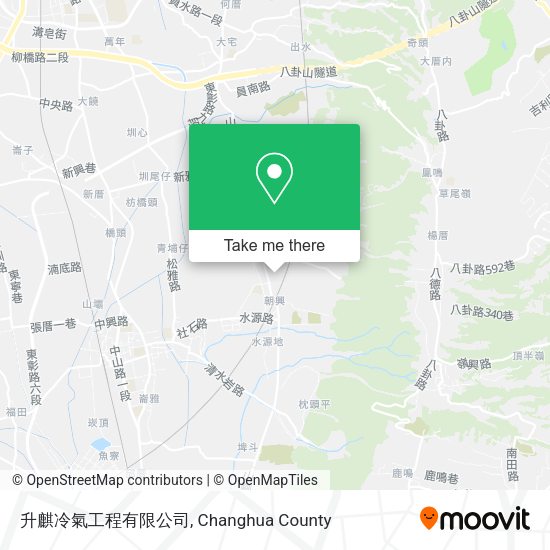 升麒冷氣工程有限公司地圖