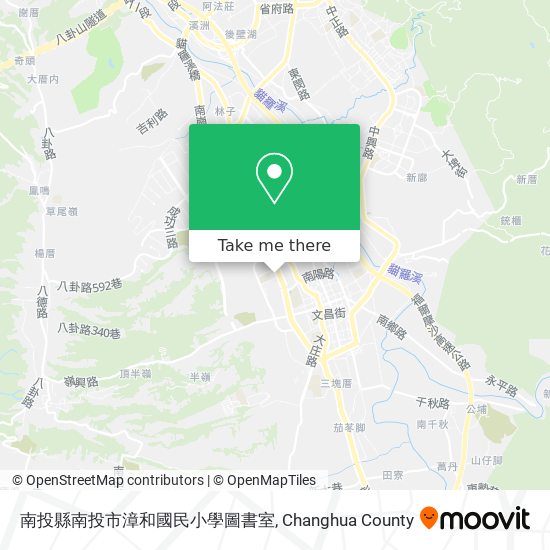 南投縣南投市漳和國民小學圖書室 map
