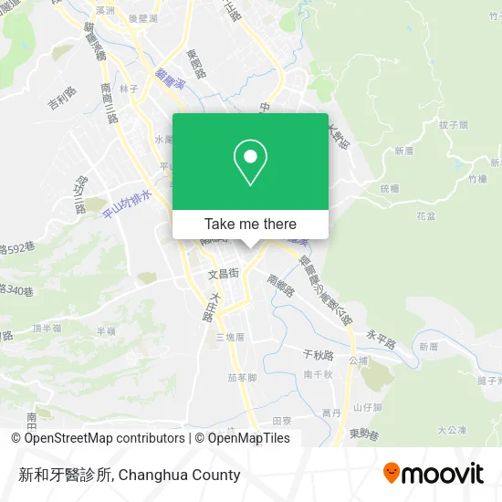新和牙醫診所地圖