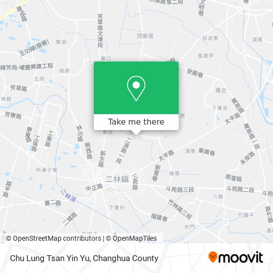 Chu Lung Tsan Yin Yu地圖