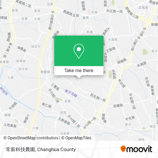 常新科技農園 map