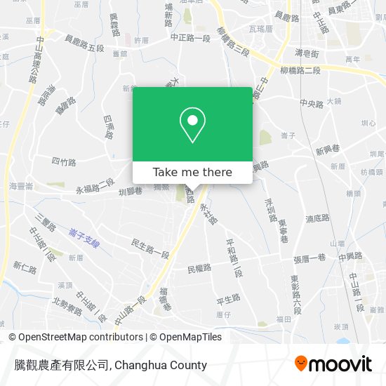 騰觀農產有限公司 map