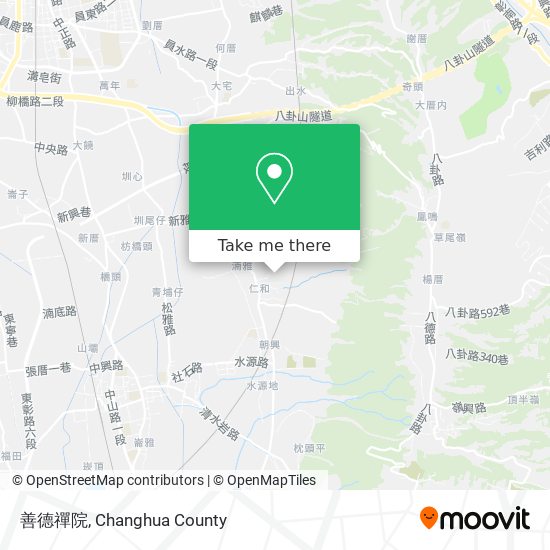 善德禪院 map
