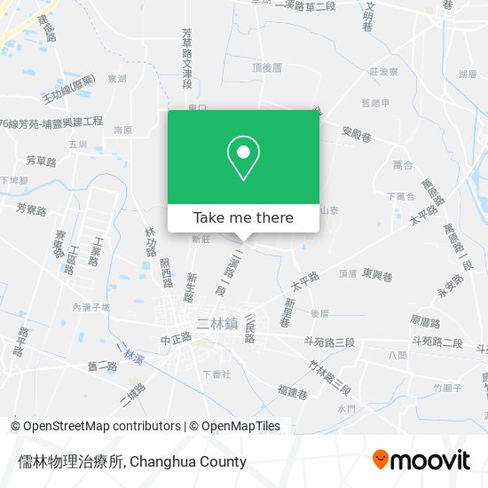 儒林物理治療所 map