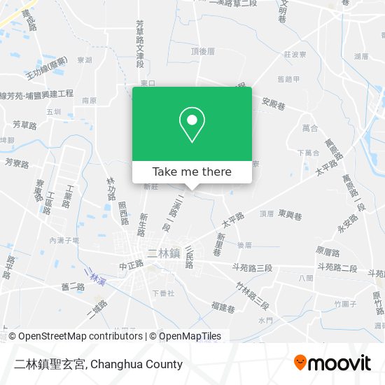 二林鎮聖玄宮 map