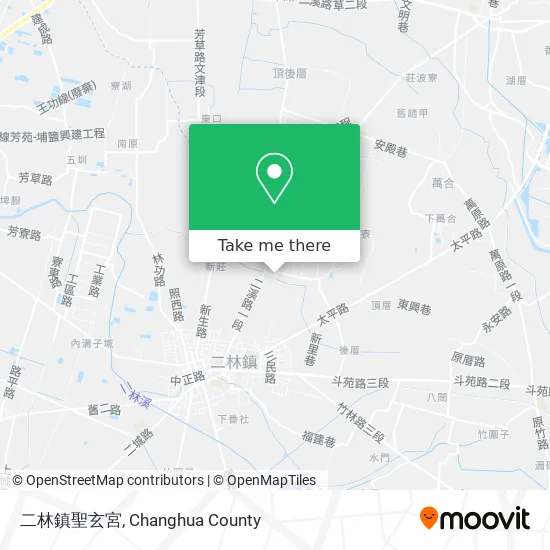 二林鎮聖玄宮地圖